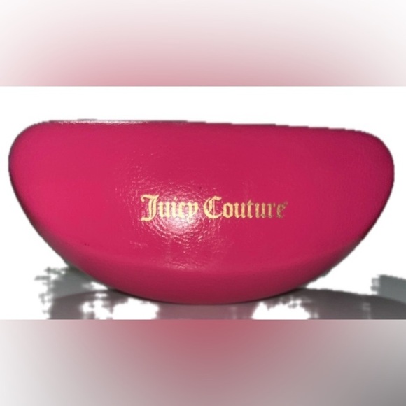 Juicy Couture Pink Hard Shell Sunglasses Case